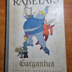 carte pentru copii - rebelais si gargantua - din anul 1963