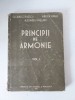 PRINCIPII DE ARMONIE - VOL. I - FLORIN EFTIMESCU, MIRCEA CHIRIAC, PAȘCANU, 1958