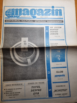 ziarul magazin 19 mai 1990 foto