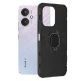 Cumpara ieftin Husa pentru Xiaomi Redmi 13C 4G / 13C 5G / Poco M6 / C65, Techsuit Silicone Shield, Black