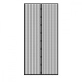 Plasa anti-insecte pentru usa balcon/terasa, ECD Germany, 100 x 210 cm, inchidere magnetica