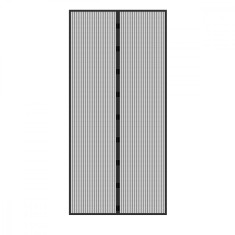 Plasa anti-insecte pentru usa balcon/terasa, ECD Germany, 100 x 210 cm, inchidere magnetica
