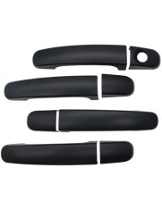 Set 4 Ornamente manere portiere negru mat Ford Ranger T6, T7, T8 2012-2022