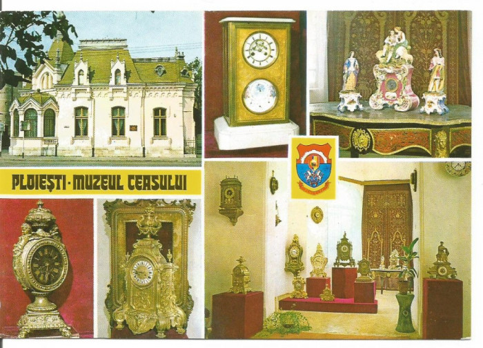 (A) carte postala-PLOIESTI-Muzeul ceasului