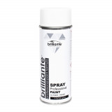 Cumpara ieftin Spray Vopsea Brilliante, Alb Clasic Mat, 400ml