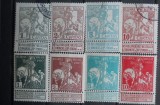 1910 SERIE BELGIA, Stampilat