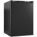 HOMCOM Frigider mic 72,5 L cu congelator, termostat reglabil, ușă reversibilă, 43 dB, negru | Aosom Romania