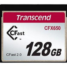 Card de memorie Transcend CFX650 CFast 2.0, 128GB, SuperMLC
