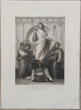 Invierea lui Hristos, Fra Bartolommeo// gravura