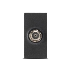 Moda Voice, priza TV mufa F 1M, antracit mat, Elbi