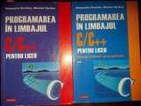 Programarea in limbajul C/C++ pentru liceu 1, 2- Emanuela Cerchez, M. Serban