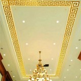 Cumpara ieftin Set Oglinzi Design Versace - Oglinzi Decorative Acrilice Gold Plated - MyStyle&reg; Luxury Home 10 bucati/set