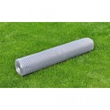Cumpara ieftin Plasă de gard din oțel galvanizat 1x10 m ochi pătrat grosime 0,75 mm, vidaXL