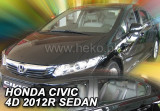 Paravanturi auto Honda Civic, Sedan, an fabr. 2012-2017 (marca HEKO) Set fata si spate - 4 buc. by ManiaMall