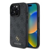 Husa pentru iPhone 16 Pro - Guess Hardcase 4G Classic MagSafe (GUHMP16LP4SM4MK) - Black