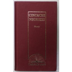 COSTACHE NEGRUZZI , NUVELE , 2009