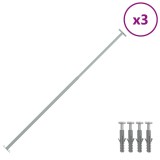 Cumpara ieftin Bare de siguranta fereastra reglabile, 3 buc., 710-1200 mm