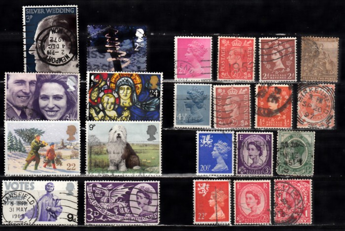 A7 T1 37 - Timbre foarte vechi - Anglia - Marea Britanie si colonii