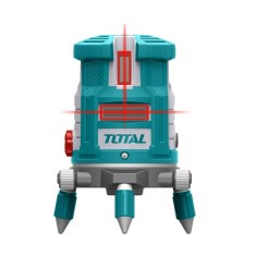Nivela cu laser TOTAL, raza 30m, Precizie de nivelare 1,0 mm la 5 m