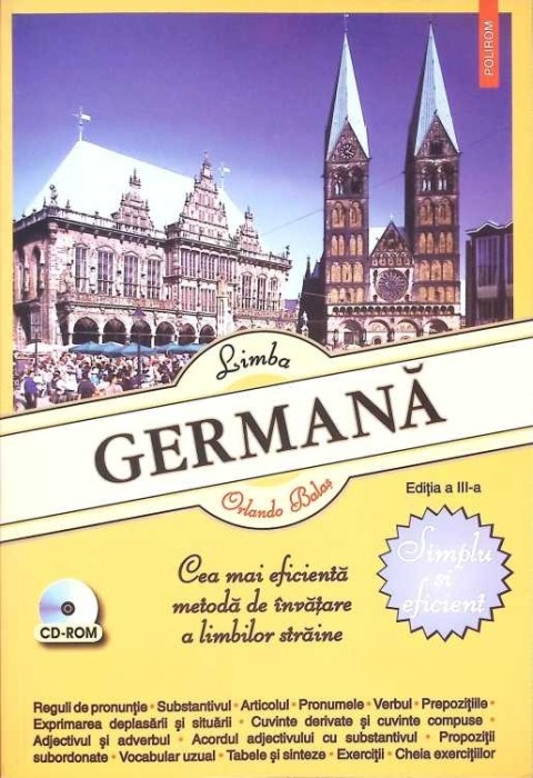 LIMBA GERMANA SIMPLU SI EFICIENT (CD INCLUS)-ORLANDO BALAS-295802