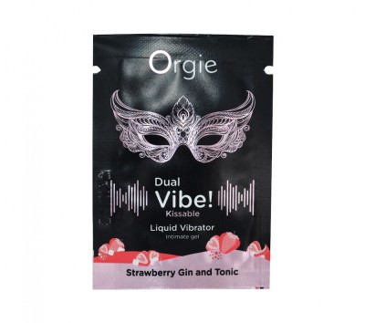 Gel Orgie Dual Vibe Strawberry Gin Tonic 1ml foto
