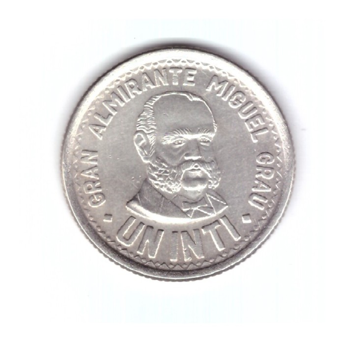 Moneda Peru 1 inti 1985, stare buna, curata