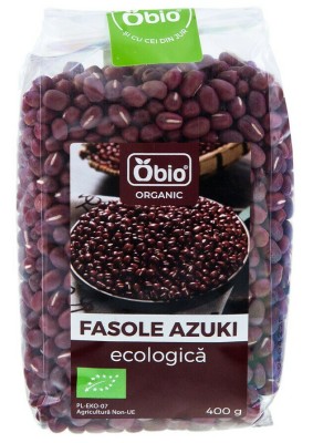 Fasole azuki bio 400g Obio foto