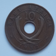 10 CENTS 1952 EAST AFRICA