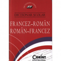 Dictionar scolar francez-roman, roman-francez 2015 foto