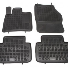 Set covorase auto din cauciuc Audi Q7 (4L) 10.2005-07.2015 , presuri tip tavita marca Rezaw Plast