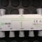 Splitter TV profesional,1 intrare-6 iesiri, 5-2400 Mhz, 15db, Ikusi UDM-615/ N2