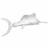 Sculptură Argintiu 91 x 8 x 26 cm Aluminiu