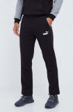 Puma pantaloni de trening culoarea negru, melanj