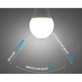 Cumpara ieftin Bec led cu senzor de miscare , 9w=75w, 750 lm, 6400k - lumina rece