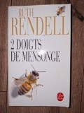 2 doigts de mensonge- Ruth Rendell