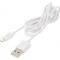 Cablu USB 2.0 A-Micro B 1m Alb 480Mbps