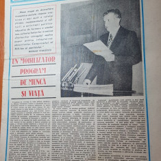 ziarul magazin 28 iunie 1986-foto si articol despre judetul gorj