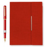 Stilou 419 rosu Scrikss cu notes Trend