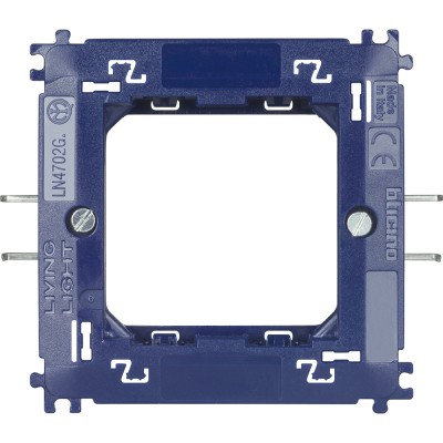Rama Suport 2M cu gheare Living Light Bticino LN4702G foto