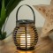 Felinar Solar, Model 15x15cm, Maro/Negru, LED Lum&acirc;nare, Baterie Re&icirc;ncărcabilă, 1.2V 200mAh