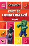 Caiet de Limba Engleza Minecraft pentru Copii 8-9 Ani - Carti Educative, Autori Dan Whitehead, Jon Goulding