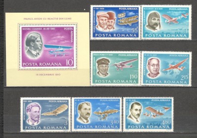 Romania.1978 Posta aeriana-Pionieri ai aviatiei ZR.615 foto