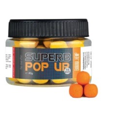 BOILIES POP UP CARP ZOOM SUPERB 16mm 40gr Banana-Hemp foto
