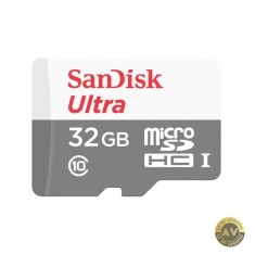 Card Memorie microSDHC SanDisk Ultra 32Gb Clasa 10 Cu Adaptor SDSQUNR-032G-GN3MA