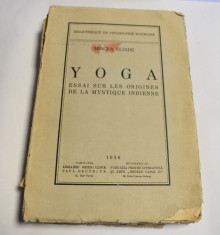 Mircea Eliade - Yoga (1936) foto