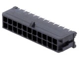 Conector Micro-Fit 3.0, 22 pini, tată, 5A, cablu-placă