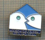 Y 909 INSIGNA - MAISON DE L&#039;OAISEAU ET DU POISSON -FRANTA -PENTRU COLECTIONARI