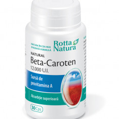 BETA-CAROTEN NATURAL 12000 U.I. 30cps ROTTA NATURA