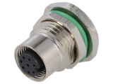 Soclu M12 PIN 8 mamă IP67 30V