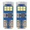 Bec de pozitie tip LED Canbus T10 W2.1x9.5 W5W, 12-24V 2.2W, 18 SMD 2016 , culoare alb , AMIO, set 2 buc AutoDrive ProParts